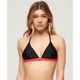 дамски,бански,костюми,superdry,triangle,elastic,bikini,top,black