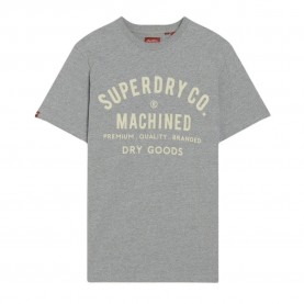 тениска,мъжки,тениски,superdry,workwear,flock,graphic,short,sleeve,t,shirt,ash,grey,marl,(grey)