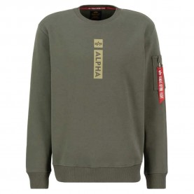 блуза,мъжки,пуловери,alpha,industries,alpha,rp,sweatshirt,dark,olive,(green)