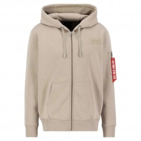 блуза,мъжки,пуловери,alpha,industries,back,print,full,zip,sweatshirt,beige,(vintage,sand)