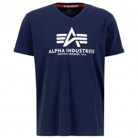 тениска,мъжки,тениски,alpha,industries,basic,t,short,sleeve,v,neck,t,shirt,blue,(ultra,navy)