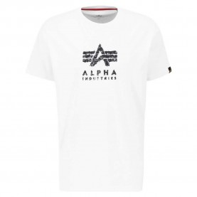 тениска,мъжки,тениски,alpha,industries,grunge,logo,t,short,sleeve,t,shirt,white,(white)