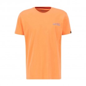 тениска,мъжки,тениски,alpha,industries,holographic,sl,t,short,sleeve,t,shirt,tangerine,(orange)