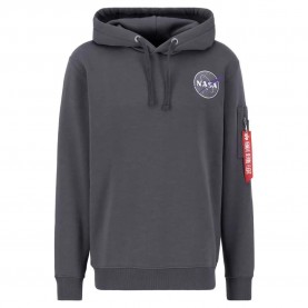 суичър,мъжки,пуловери,alpha,industries,nasa,orbit,hoodie,grey