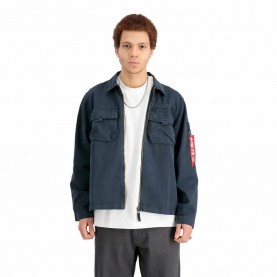 мъжки,якета,alpha,industries,twill,overshirt,blue