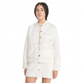 яке,дамски,якета,и,палта,timberland,kempshire,refibra,undyed,chore,denim,jacket,vintage,white,(beige)