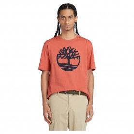 тениска,мъжки,тениски,timberland,kennebec,river,tree,logo,short,sleeve,t,shirt,orange,(burnt,sienna,app)
