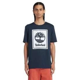 тениска,мъжки,тениски,timberland,stack,logo,short,sleeve,t,shirt,dark,sapphire,(blue)