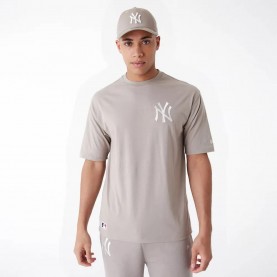 тениска,мъжки,тениски,new,era,league,essntls,lc,new,york,yankees,short,sleeve,t,shirt,pastel,brown,(beige)