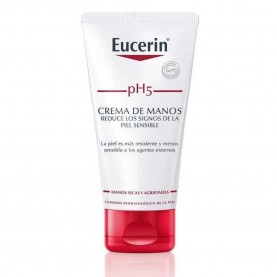 козметика,за,овлажняване,eucerin,047140,ph5,75ml,hand,cream,clear