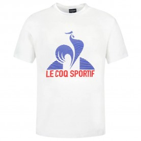 тениска,детски,тениски,le,coq,sportif,tennis,fanwear,24,n°1,short,sleeve,t,shirt,new,optical,white,rouge,elec,bleu,elec,(white)