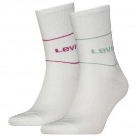 чорапи,мъжки,чорапи,levi´s,®,logo,sport,socks,2,pairs,white,(aqua,foam,pink)