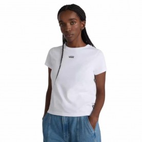 тениска,дамски,тениски,vans,basic,mini,short,sleeve,t,shirt,white