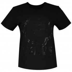 тениска,дамски,тениски,vans,blackout,floral,short,sleeve,t,shirt,black
