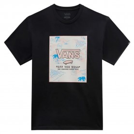 тениска,мъжки,тениски,vans,classic,print,box,short,sleeve,t,shirt,black