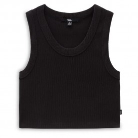 Потник Vans Drew Rib Sleeveless Top - Black (Ave Black) потник,дамски,топове,vans,drew,rib,sleeveless,top,black,(ave,black)