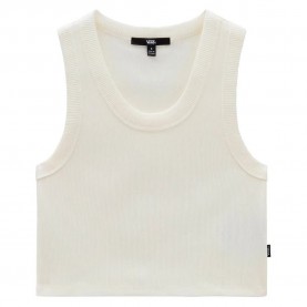 тениска,дамски,топове,vans,drew,rib,sleeveless,t,shirt,marshmallow,(beige)
