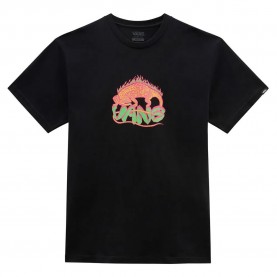 тениска,мъжки,тениски,vans,fiery,friend,short,sleeve,t,shirt,black