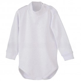 Calamaro C01210 Long Sleeve Body - White (White) детски,облекла,за,момчета,детски,облекла,за,момичета,calamaro,c01210,long,sleeve,body,white,(white)