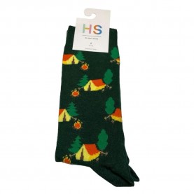 чорапи,мъжки,чорапи,hs,by,happy,socks,camping,half,long,socks,multicolor