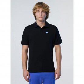 мъжки,блузи,с,яка,north,sails,basic,short,sleeve,polo,black