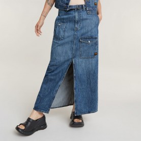 пола,дамски,поли,и,рокли,g,star,belted,skirt,blue