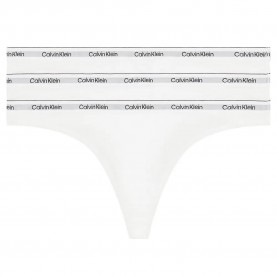 дамско,бельо,дамски,бикини,и,танкини,calvin,klein,000qd5209e,thong,3,units,white,white,white,(white)