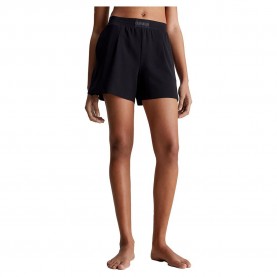 къси,панталони,дамски,пижами,calvin,klein,000qs7132e,shorts,pyjama,black