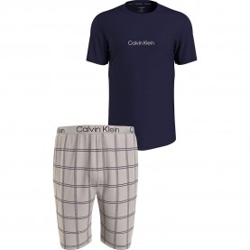 комплект,мъжки,пижами,calvin,klein,short,sleeve,shorts,set,pyjama,multicolor