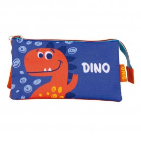 канцеларски,принадлежности,zaska,triple,21x11x3.5,cm,dino,pencil,case,orange,(multicolor)