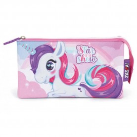 канцеларски,принадлежности,zaska,triple,21x11x3.5,cm,unicorn,pencil,case,pink,(multicolor,1)