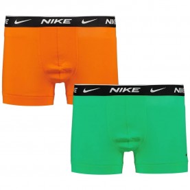 боксерки,мъжко,бельо,nike,eday,trunk,boxers,2,units,green,orange,(stadium,green,safety,orange)