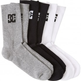 чорапи,мъжки,чорапи,dc,shoes,adyaa03190,crew,socks,5,units,multicolor,(assorted)