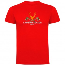 тениска,мъжки,тениски,kruskis,camping,season,short,sleeve,t,shirt,red