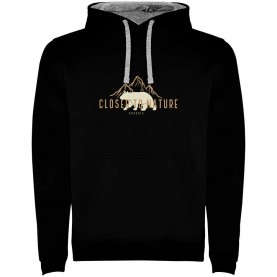 суичър,мъжки,пуловери,kruskis,closer,to,nature,two,colour,hoodie,black,grey,(black)