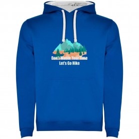 суичър,мъжки,пуловери,kruskis,dont,waste,your,time,two,colour,hoodie,royal,blue,white,(blue)