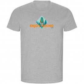 тениска,мъжки,тениски,kruskis,enjoy,hiking,eco,short,sleeve,t,shirt,heather,grey,(grey)