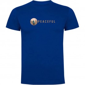 тениска,мъжки,тениски,kruskis,peaceful,short,sleeve,t,shirt,royal,blue,(blue)
