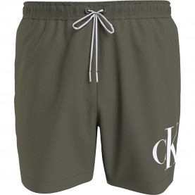 бански,гащета,мъжки,бански,костюми,calvin,klein,km0km01003,swimming,shorts,green
