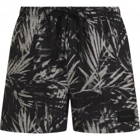бански,гащета,мъжки,бански,костюми,calvin,klein,km0km01005,swimming,shorts,ck,palm,black,tex,aop,(multicolor)
