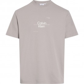 тениска,мъжки,тениски,calvin,klein,optic,line,logo,short,sleeve,t,shirt,beige