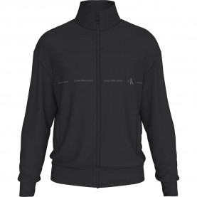 блуза,мъжки,пуловери,calvin,klein,jeans,logo,repeat,full,zip,sweatshirt,black,(ck,black)