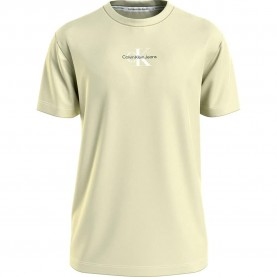 тениска,мъжки,тениски,calvin,klein,jeans,monologo,regular,short,sleeve,t,shirt,beige