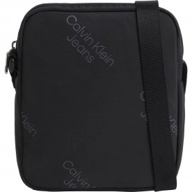 Calvin klein jeans Sport Essentials crossbody - Black (Black / Pinstripe Grey) чанти,за,през,рамо,calvin,klein,jeans,sport,essentials,crossbody,black,(black,pinstripe,grey)