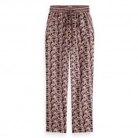 панталони,дамски,панталони,scotch,&,soda,block,print,beach,pants,block,floral,(brown)