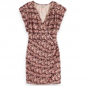 рокля,дамски,поли,и,рокли,scotch,&,soda,mini,wrap,long,sleeve,dress