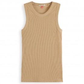 тениска,дамски,тениски,scotch,&,soda,racer,sleeveless,t,shirt,beige