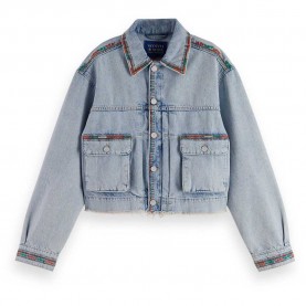 яке,дамски,якета,и,палта,scotch,&,soda,sea,star,denim,jacket,blue