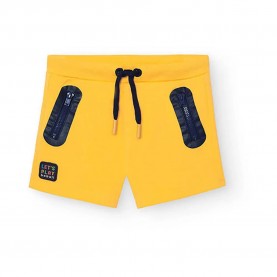 къси,панталони,детски,панталони,boboli,308067,shorts,yellow,(sunflower)