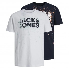 тениска,детски,тениски,jack,&,jones,splash,smu,short,sleeve,t,shirt,2,units,white,(dark,blue,pack,w,white)